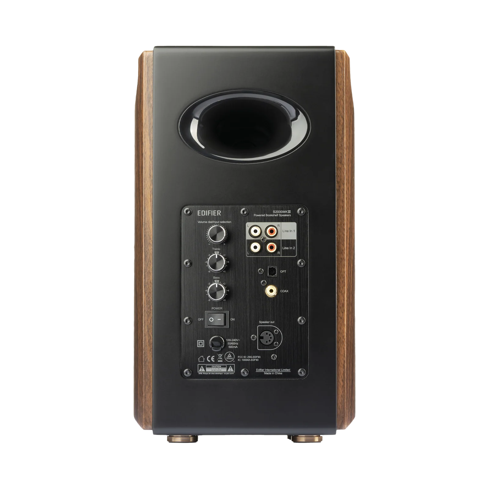 S2000MKIII Powered Bluetooth Bookshelf Speaker - Image 3
