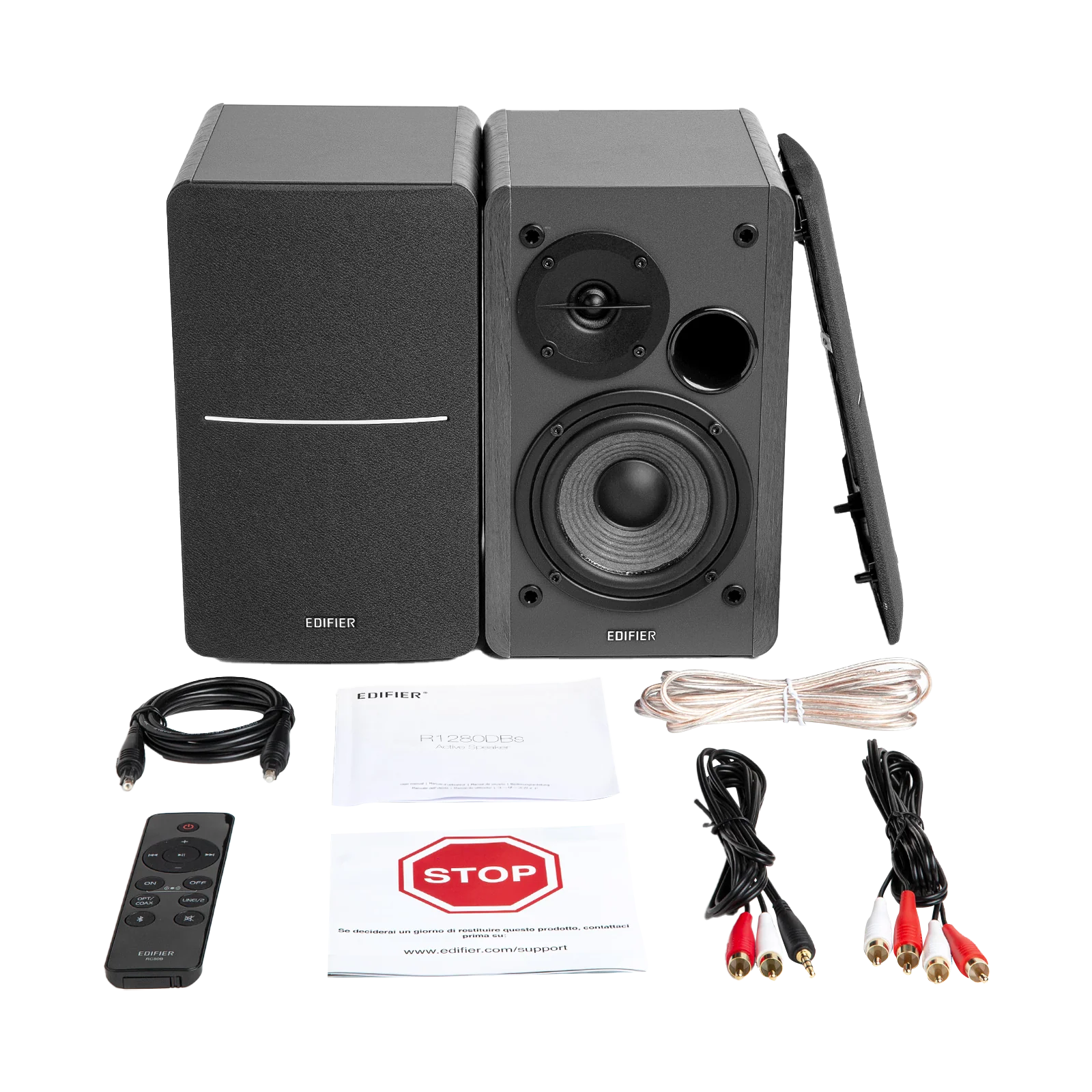 R1280DBs Powered Bluetooth Bookshelf Speakers(Certified Refurbished) - Image 6